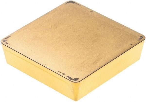 Sandvik Coromant - SPG633 Grade 4015 Carbide Turning Insert - TiCN/AI2O3/TiN Finish, 90° Square, 3/4" Inscr Circle, 3/16" Thick, 3/64" Corner Radius - Apex Tool & Supply