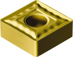 Sandvik Coromant - SNMG543 QM Grade 235 Carbide Turning Insert - TiCN/TiN Finish, 90° Square, 1/2" Inscr Circle, 1/4" Thick, 3/64" Corner Radius - Apex Tool & Supply