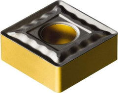 Sandvik Coromant - SNMG543 QM Grade 2220 Carbide Turning Insert - TiCN/AI2O3/TiN Finish, 90° Square, 5/8" Inscr Circle, 1/4" Thick, 3/64" Corner Radius - Apex Tool & Supply