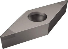 Sandvik Coromant - VBMW331 Grade CB20 Carbide Turning Insert - Uncoated, 35° Diamond, 3/8" Inscr Circle, 3/16" Thick, 1/64" Corner Radius - Apex Tool & Supply