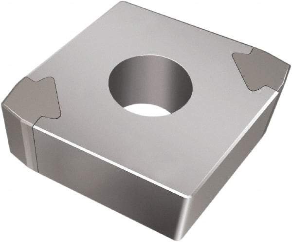 Sandvik Coromant - CNGX1204 AXA Grade 7025 CBN Turning Insert - Uncoated, 80° Diamond, 1/2" Inscr Circle, 3/16" Thick - Apex Tool & Supply