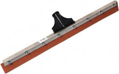 SEYMOUR-MIDWEST - 24-3/8" Rubber Blade Floor Squeegee - Threaded End, Single Edge, Aluminum Holder - Apex Tool & Supply