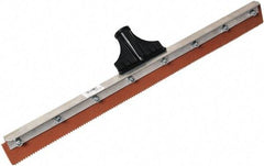 SEYMOUR-MIDWEST - 23-15/16" Rubber Blade Floor Squeegee - Threaded End, Single Edge, Aluminum Holder - Apex Tool & Supply