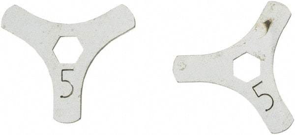 SEYMOUR-MIDWEST - 2 Piece, 3 Setting, Size 5 Gauge Rake Cam Set - Use with CAM Gauge Rake - Apex Tool & Supply