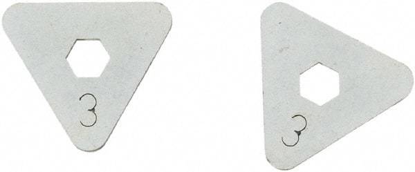 SEYMOUR-MIDWEST - 2 Piece, 3 Setting, Size 3 Gauge Rake Cam Set - Use with CAM Gauge Rake - Apex Tool & Supply