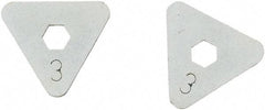 SEYMOUR-MIDWEST - 2 Piece, 3 Setting, Size 3 Gauge Rake Cam Set - Use with CAM Gauge Rake - Apex Tool & Supply