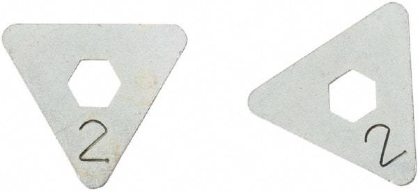 SEYMOUR-MIDWEST - 2 Piece, 3 Setting, Size 2 Gauge Rake Cam Set - Use with CAM Gauge Rake - Apex Tool & Supply