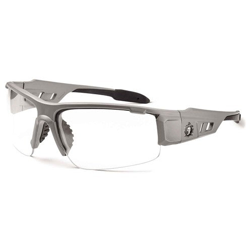 DAGR Clear Lens Matte Gray Safety Glasses - Apex Tool & Supply