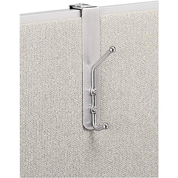 Safco - 1 Hooks, 1-1/2" Long x 4-1/4" Deep, Steel Over the Panel Hook - 8-1/2" High - Apex Tool & Supply