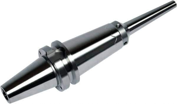 HAIMER - 8mm Hole Diam, BT40 Taper Shank Shrink Fit Tool Holder & Adapter - 160mm Projection, 11mm Nose Diam, 80mm Clamping Depth, 25,000 RPM, Through Coolant - Exact Industrial Supply