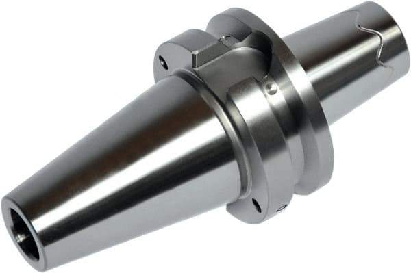 HAIMER - 16mm Hole Diam, BT40 Taper Shank Shrink Fit Tool Holder & Adapter - 130mm Projection, 27mm Nose Diam, 50mm Clamping Depth, 25,000 RPM, Through Coolant - Exact Industrial Supply