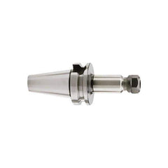 HAIMER - 1.5mm to 13mm Capacity, 6.3" Projection, BT40 Taper Shank, ER20 Collet Chuck - 0.0001" TIR, Through-Spindle & DIN Flange Coolant - Exact Industrial Supply