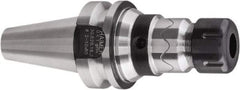 HAIMER - 1/8" to 3/4" Capacity, 2.16" Projection, BT30 Taper Shank, ER32 Collet Chuck - 0.0001" TIR, Through-Spindle - Exact Industrial Supply