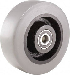 Hamilton - 6 Inch Diameter x 2 Inch Wide, Polyurethane on Cast Iron Caster Wheel - 1,620 Lb. Capacity, 2-1/2 Inch Hub Length, 1/2 Inch Axle Diameter, Sealed Precision Ball Bearing - Apex Tool & Supply