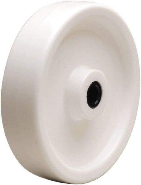 Hamilton - 8 Inch Diameter x 2 Inch Wide, Polyolefin Caster Wheel - 900 Lb. Capacity, 2-3/16 Inch Hub Length, 3/4 Inch Axle Diameter, Delrin Bearing - Apex Tool & Supply