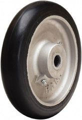 Hamilton - 8 Inch Diameter x 1-5/8 Inch Wide, Rubber on Aluminum Caster Wheel - 350 Lb. Capacity, 2-1/4 Inch Hub Length, 3/4 Inch Axle Diameter, Straight Roller Bearing - Apex Tool & Supply