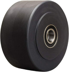 Hamilton - 6 Inch Diameter x 3 Inch Wide, Nylon Caster Wheel - 5,400 Lb. Capacity, 3-1/4 Inch Hub Length, 3/4 Inch Axle Diameter, Precision Ball Bearing - Apex Tool & Supply