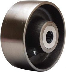 Hamilton - 6 Inch Diameter x 2-1/2 Inch Wide, Forged Steel Caster Wheel - 4,500 Lb. Capacity, 3-1/4 Inch Hub Length, 1-15/16 Inch Axle Diameter, Plain Bore Bearing - Apex Tool & Supply