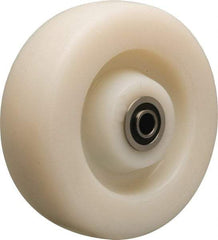 Hamilton - 6 Inch Diameter x 2 Inch Wide, Nylon Caster Wheel - 1,000 Lb. Capacity, 2-3/16 Inch Hub Length, 1/2 Inch Axle Diameter, Sealed Precision Ball Bearing - Apex Tool & Supply