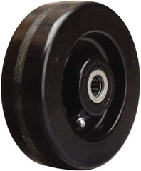 Hamilton - 6 Inch Diameter x 2 Inch Wide, Phenolic Caster Wheel - 1,200 Lb. Capacity, 2-3/16 Inch Hub Length, 1-3/16 Inch Axle Diameter, Plain Bore Bearing - Apex Tool & Supply