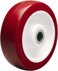 Hamilton - 6 Inch Diameter x 2 Inch Wide, Polyurethane on Polypropylene Caster Wheel - 1,100 Lb. Capacity, 2-3/16 Inch Hub Length, 5/8 Inch Axle Diameter, Straight Roller Bearing - Apex Tool & Supply