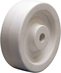 Hamilton - 6 Inch Diameter x 2 Inch Wide, Polyolefin Caster Wheel - 750 Lb. Capacity, 2-3/16 Inch Hub Length, 3/4 Inch Axle Diameter, Straight Roller Bearing - Apex Tool & Supply
