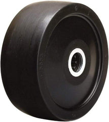 Hamilton - 5 Inch Diameter x 2 Inch Wide, Hard Rubber Caster Wheel - 550 Lb. Capacity, 2-1/4 Inch Hub Length, 3/4 Inch Axle Diameter, Straight Roller Bearing - Apex Tool & Supply