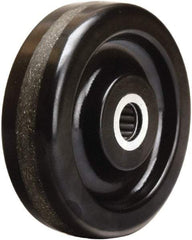 Hamilton - 5 Inch Diameter x 1-1/2 Inch Wide, Phenolic Caster Wheel - 600 Lb. Capacity, 1-5/8 Inch Hub Length, 3/4 Inch Axle Diameter, Straight Roller Bearing - Apex Tool & Supply