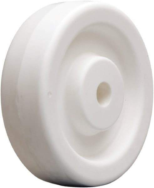 Hamilton - 5 Inch Diameter x 1-1/2 Inch Wide, Polyolefin Caster Wheel - 450 Lb. Capacity, 1-5/8 Inch Hub Length, 1/2 Inch Axle Diameter, Straight Roller Bearing - Apex Tool & Supply