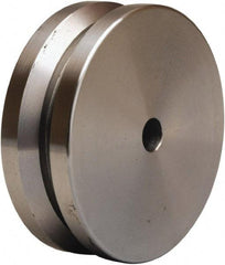 Hamilton - 4 Inch Diameter x 1-3/8 Inch Wide, Stainless Steel Caster Wheel - 600 Lb. Capacity, 1-9/16 Inch Hub Length, 1/2 Inch Axle Diameter, Delrin Bearing - Apex Tool & Supply