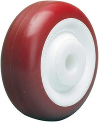 Hamilton - 3-1/2 Inch Diameter x 1-3/8 Inch Wide, Polyurethane on Polypropylene Caster Wheel - 350 Lb. Capacity, 1-1/2 Inch Hub Length, 1/2 Inch Axle Diameter, Delrin Bearing - Apex Tool & Supply