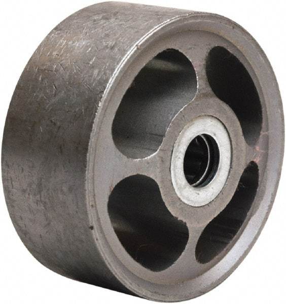 Hamilton - 3 Inch Diameter x 1-1/4 Inch Wide, Sintered Iron Caster Wheel - 250 Lb. Capacity, 1-9/16 Inch Hub Length, 3/8 Inch Axle Diameter, Straight Roller Bearing - Apex Tool & Supply