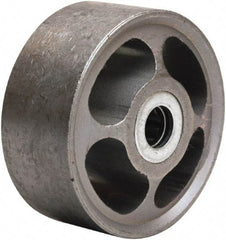 Hamilton - 3 Inch Diameter x 1-1/4 Inch Wide, Sintered Iron Caster Wheel - 250 Lb. Capacity, 1-9/16 Inch Hub Length, 1/2 Inch Axle Diameter, Straight Roller Bearing - Apex Tool & Supply