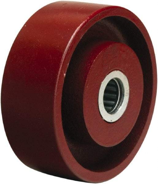 Hamilton - 4 Inch Diameter x 1-1/2 Inch Wide, Cast Iron Caster Wheel - 550 Lb. Capacity, 1-3/4 Inch Hub Length, 3/4 Inch Axle Diameter, Tapered Roller Bearing - Apex Tool & Supply