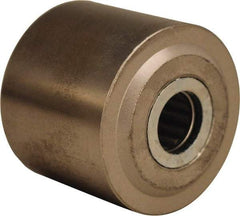 Hamilton - 2-1/2 Inch Diameter x 2 Inch Wide, Sintered Iron Caster Wheel - 275 Lb. Capacity, 2-1/4 Inch Hub Length, 1/2 Inch Axle Diameter, Straight Roller Bearing - Apex Tool & Supply