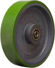 Hamilton - 12 Inch Diameter x 3 Inch Wide, Polyurethane on Cast Iron Caster Wheel - 3,500 Lb. Capacity, 3-1/2 Inch Hub Length, 3/4 Inch Axle Diameter, Sealed Precision Ball Bearing - Apex Tool & Supply