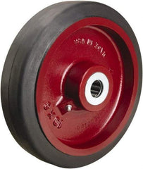 Hamilton - 10 Inch Diameter x 2-1/2 Inch Wide, Rubber on Cast Iron Caster Wheel - 790 Lb. Capacity, 3-1/4 Inch Hub Length, 3/4 Inch Axle Diameter, Tapered Roller Bearing - Apex Tool & Supply