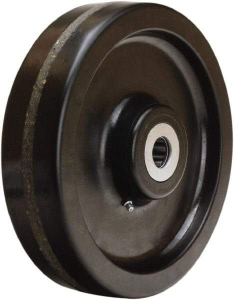Hamilton - 10 Inch Diameter x 2-1/2 Inch Wide, Phenolic Caster Wheel - 2,500 Lb. Capacity, 3-1/4 Inch Hub Length, 1-15/16 Inch Axle Diameter, Plain Bore Bearing - Apex Tool & Supply