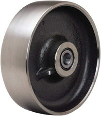 Hamilton - 10 Inch Diameter x 3 Inch Wide, Forged Steel Caster Wheel - 6,000 Lb. Capacity, 3-1/4 Inch Hub Length, 1 Inch Axle Diameter, Tapered Roller Bearing - Apex Tool & Supply