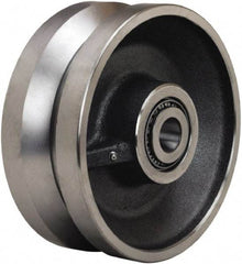 Hamilton - 10 Inch Diameter x 4 Inch Wide, Forged Steel Caster Wheel - 16,000 Lb. Capacity, 4-1/4 Inch Hub Length, 1-1/2 Inch Axle Diameter, Tapered Roller Bearing - Apex Tool & Supply