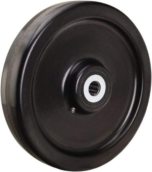 Hamilton - 12 Inch Diameter x 2-1/2 Inch Wide, Phenolic Caster Wheel - 3,000 Lb. Capacity, 3-1/4 Inch Hub Length, 1 Inch Axle Diameter, Straight Roller Bearing - Apex Tool & Supply