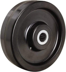 Hamilton - 12 Inch Diameter x 3-1/2 Inch Wide, Phenolic Caster Wheel - 4,000 Lb. Capacity, 4-1/4 Inch Hub Length, 2-7/16 Inch Axle Diameter, Plain Bore Bearing - Apex Tool & Supply
