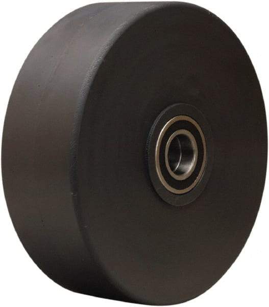 Hamilton - 12 Inch Diameter x 4 Inch Wide, Nylon Caster Wheel - 10,000 Lb. Capacity, 4-1/4 Inch Hub Length, 1 Inch Axle Diameter, Precision Ball Bearing - Apex Tool & Supply