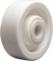 Hamilton - 4 Inch Diameter x 1-1/2 Inch Wide, Polyolefin Caster Wheel - 400 Lb. Capacity, 1-5/8 Inch Hub Length, 5/8 Inch Axle Diameter, Delrin Bearing - Apex Tool & Supply