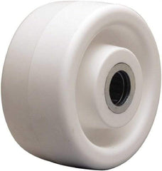 Hamilton - 4 Inch Diameter x 2 Inch Wide, Polyolefin Caster Wheel - 550 Lb. Capacity, 2-3/16 Inch Hub Length, 3/4 Inch Axle Diameter, Straight Roller Bearing - Apex Tool & Supply