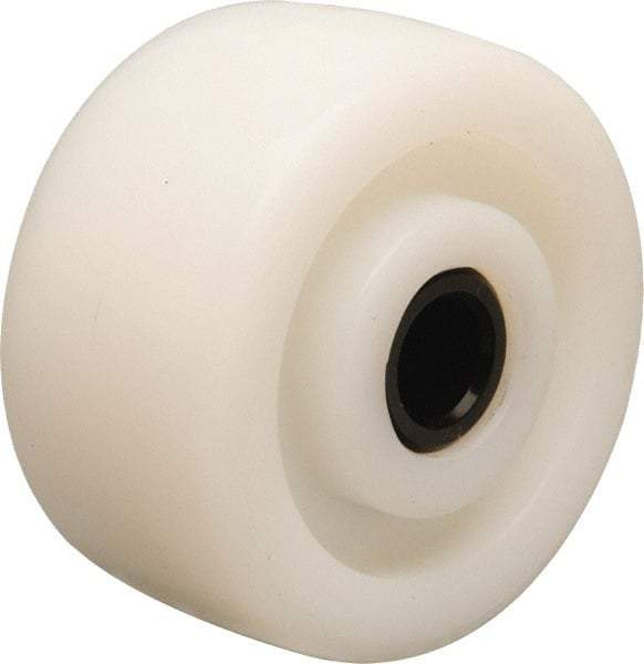 Hamilton - 4 Inch Diameter x 2 Inch Wide, Nylon Caster Wheel - 800 Lb. Capacity, 2-3/16 Inch Hub Length, 3/4 Inch Axle Diameter, Delrin Bearing - Apex Tool & Supply