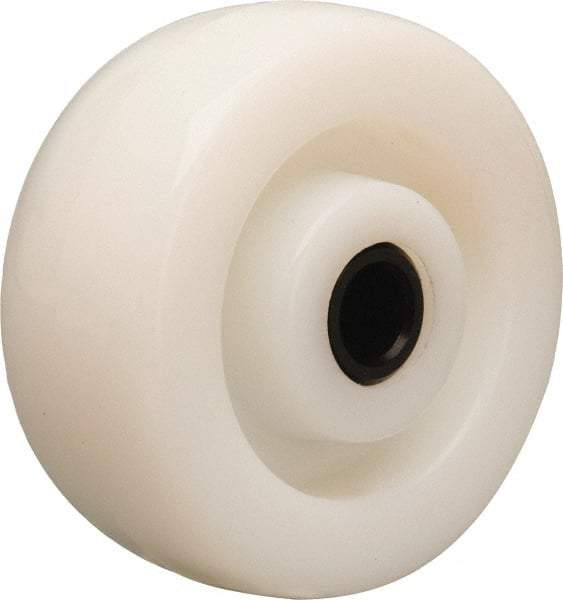Hamilton - 5 Inch Diameter x 2 Inch Wide, Nylon Caster Wheel - 900 Lb. Capacity, 2-3/16 Inch Hub Length, 3/4 Inch Axle Diameter, Delrin Bearing - Apex Tool & Supply