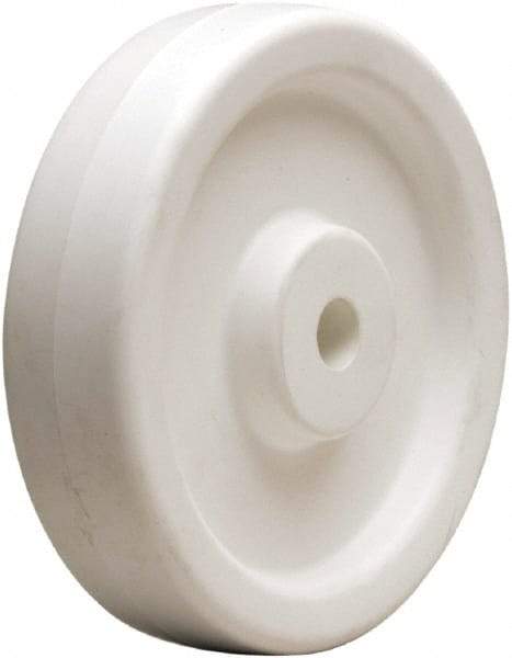 Hamilton - 6 Inch Diameter x 1-1/2 Inch Wide, Polyolefin Caster Wheel - 600 Lb. Capacity, 1-5/8 Inch Hub Length, 5/8 Inch Axle Diameter, Plain Bore Bearing - Apex Tool & Supply
