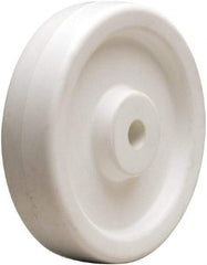 Hamilton - 6 Inch Diameter x 1-1/2 Inch Wide, Polyolefin Caster Wheel - 600 Lb. Capacity, 1-5/8 Inch Hub Length, 5/8 Inch Axle Diameter, Plain Bore Bearing - Apex Tool & Supply