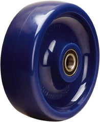 Hamilton - 6 Inch Diameter x 2 Inch Wide, Polyurethane Caster Wheel - 1,100 Lb. Capacity, 2-7/16 Inch Hub Length, 1/2 Inch Axle Diameter, Sealed Precision Ball Bearing - Apex Tool & Supply